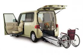 スロープ式車いす移動車