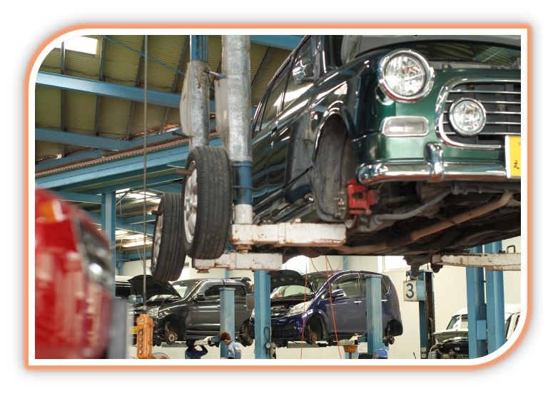 ラシーマ豊崎店地図.車検・12か月点検・オイル交換・板金塗装