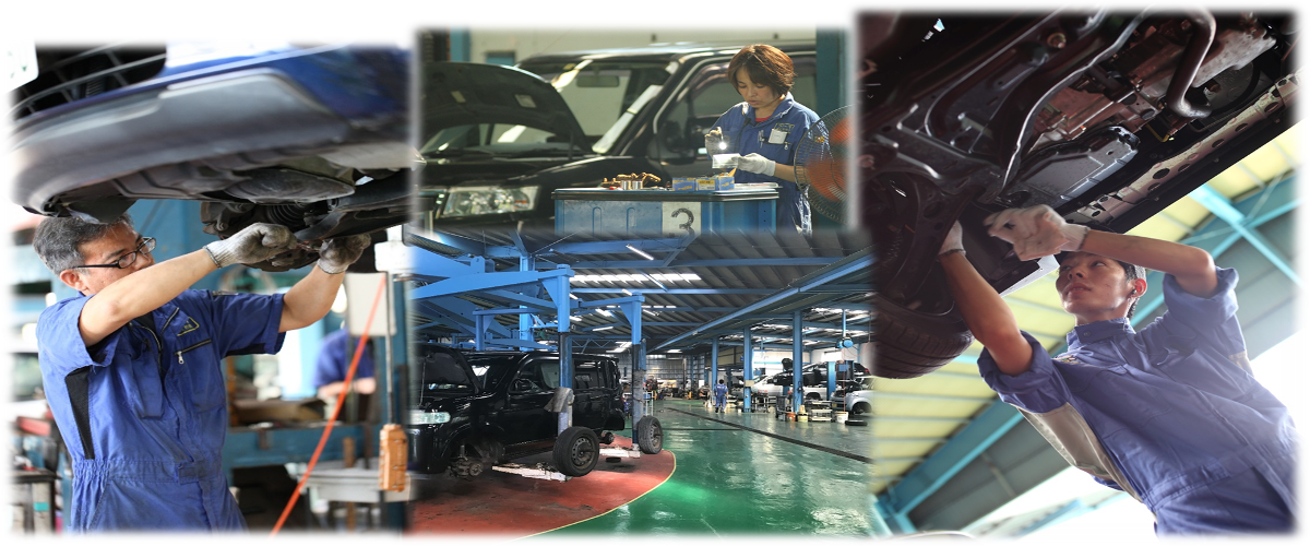 新車販売のラシーマ風景